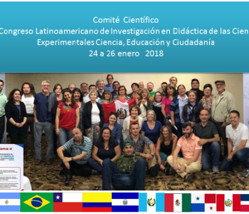 IV Congreso Latinoamericano de Investigación en Didáctica de las Ciencias Experimentales Ciencia, Educación y Ciudadanía , enero 24-26, 2018